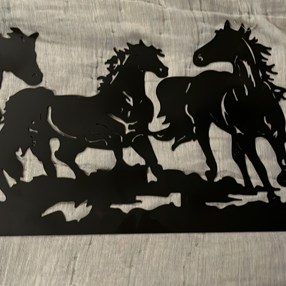 Metal Cut-out Horses - Picture 9 of 10